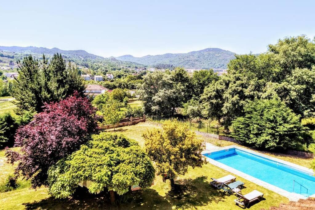 Espectacular Casa Con Piscina En Allariz Eksteriør bilde