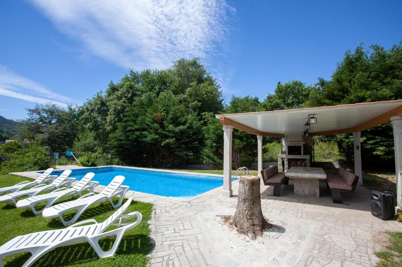 Espectacular Casa Con Piscina En Allariz Eksteriør bilde
