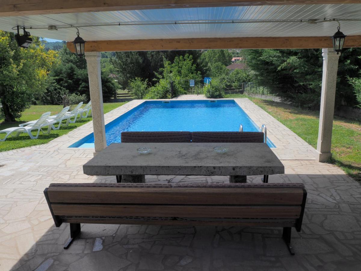 Espectacular Casa Con Piscina En Allariz Eksteriør bilde